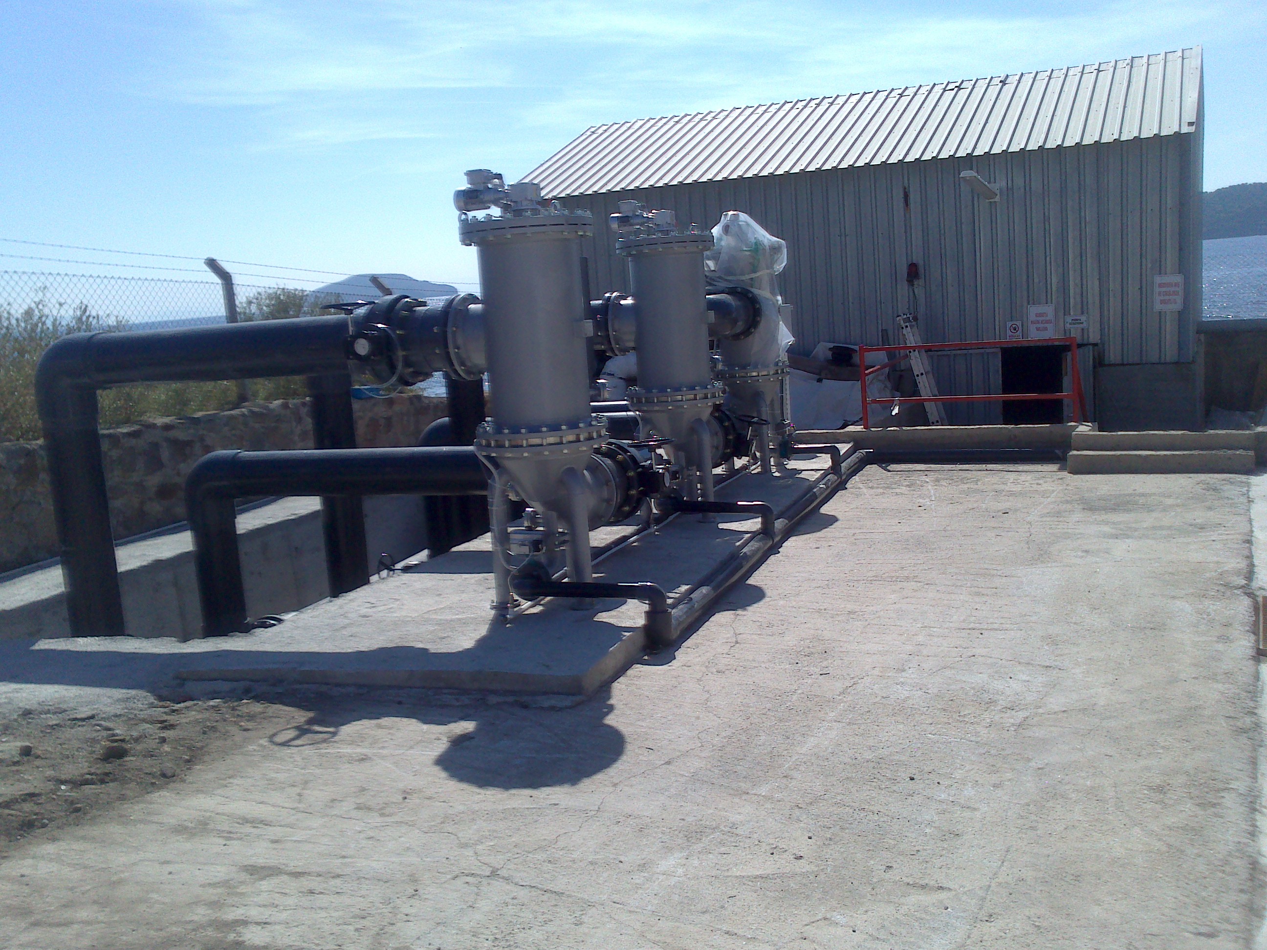 Sea Water Treatment Plant Optimisation